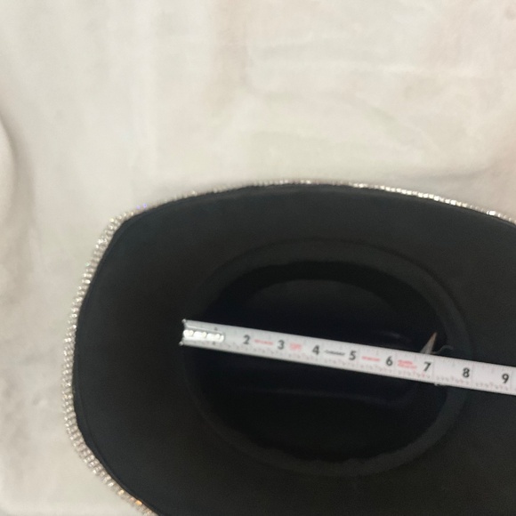 Black Blingy Rhinestone Western Cowboy Cowgirl Hat main image 4